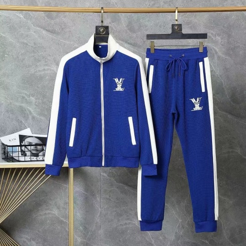 Wholesale Louis Vuitton LV Tracksuits Long Sleeved For Men #1250933 $82.00 USD, Wholesale Quality Replica Louis Vuitton LV Tracksuits