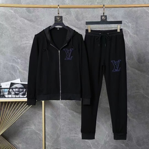 Wholesale Louis Vuitton LV Tracksuits Long Sleeved For Men #1250937 $82.00 USD, Wholesale Quality Replica Louis Vuitton LV Tracksuits