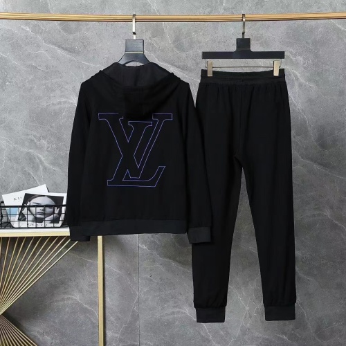 Replica Louis Vuitton LV Tracksuits Long Sleeved For Men #1250937 $82.00 USD for Wholesale