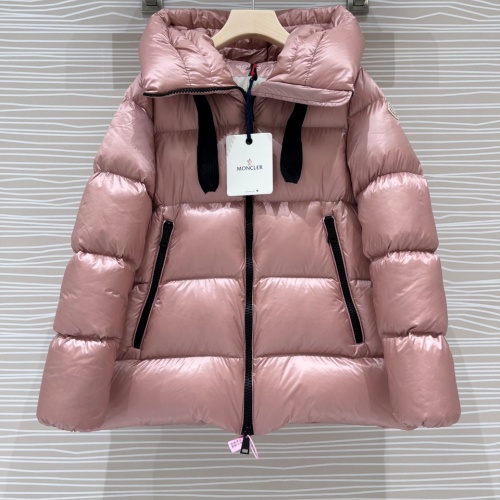 Wholesale Moncler Down Feather Coat Long Sleeved For Women #1250943 $212.00 USD, Wholesale Quality Replica Moncler Down Feather Coat