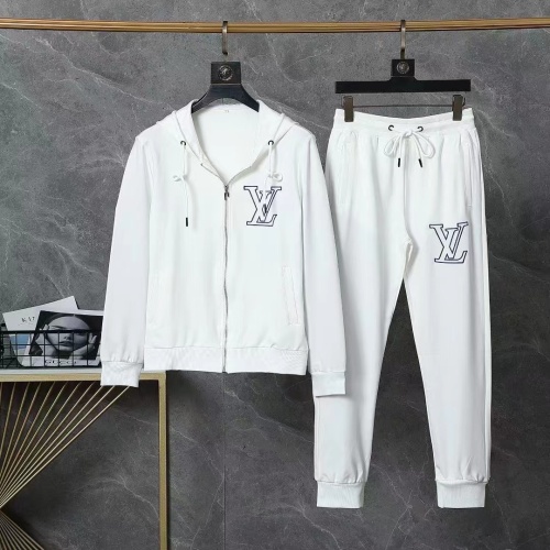 Wholesale Louis Vuitton LV Tracksuits Long Sleeved For Men #1250947 $82.00 USD, Wholesale Quality Replica Louis Vuitton LV Tracksuits