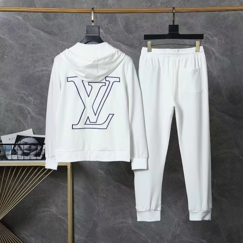 Replica Louis Vuitton LV Tracksuits Long Sleeved For Men #1250947 $82.00 USD for Wholesale