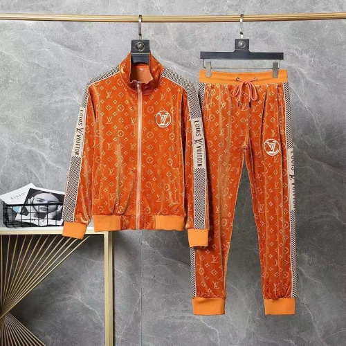 Wholesale Louis Vuitton LV Tracksuits Long Sleeved For Men #1250949 $82.00 USD, Wholesale Quality Replica Louis Vuitton LV Tracksuits