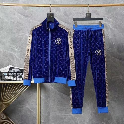 Wholesale Louis Vuitton LV Tracksuits Long Sleeved For Men #1250950 $82.00 USD, Wholesale Quality Replica Louis Vuitton LV Tracksuits