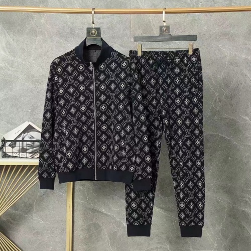 Wholesale Louis Vuitton LV Tracksuits Long Sleeved For Men #1250952 $82.00 USD, Wholesale Quality Replica Louis Vuitton LV Tracksuits