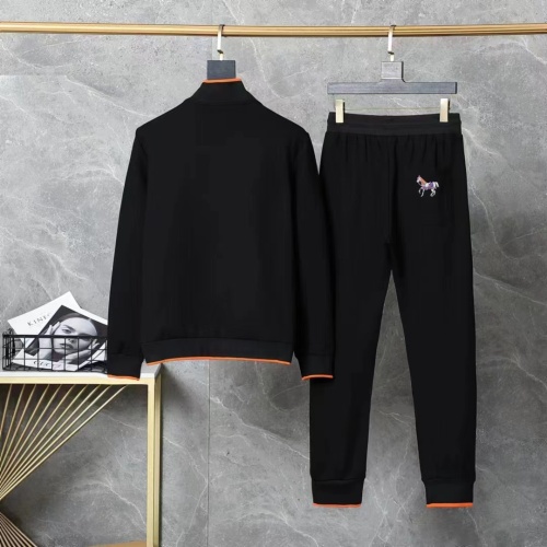 Replica Hermes Tracksuits Long Sleeved For Men #1250956 $82.00 USD for Wholesale