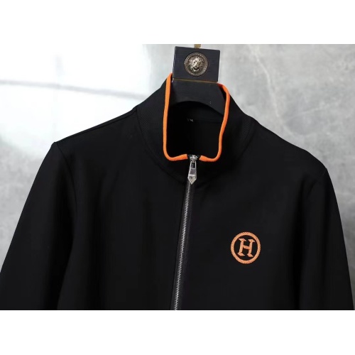 Replica Hermes Tracksuits Long Sleeved For Men #1250956 $82.00 USD for Wholesale