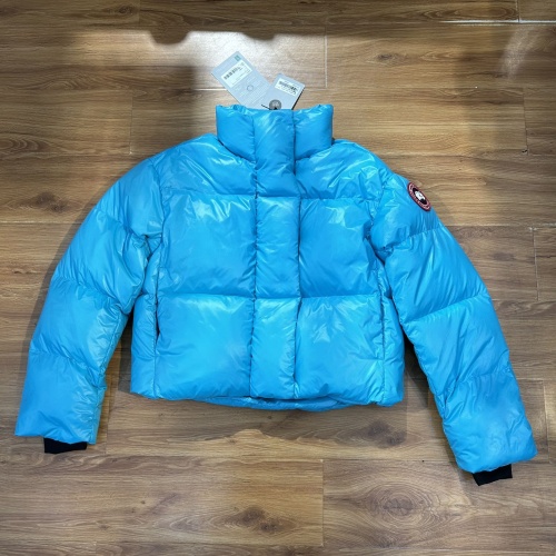 Wholesale Canada Goose Down Feather Coat Long Sleeved For Women #1250967 $155.00 USD, Wholesale Quality Replica Canada Goose Down Feather Coat