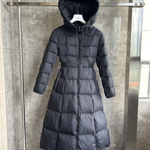 Wholesale Moncler Down Feather Coat Long Sleeved For Women #1250987 $307.44 USD, Wholesale Quality Replica Moncler Down Feather Coat