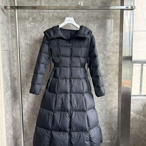 Replica Moncler Down Feather Coat Long Sleeved For Women #1250987 $307.44 USD for Wholesale