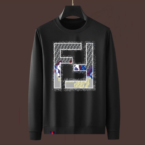 Wholesale Fendi Hoodies Long Sleeved For Men #1251048 $48.00 USD, Wholesale Quality Replica Fendi Hoodies