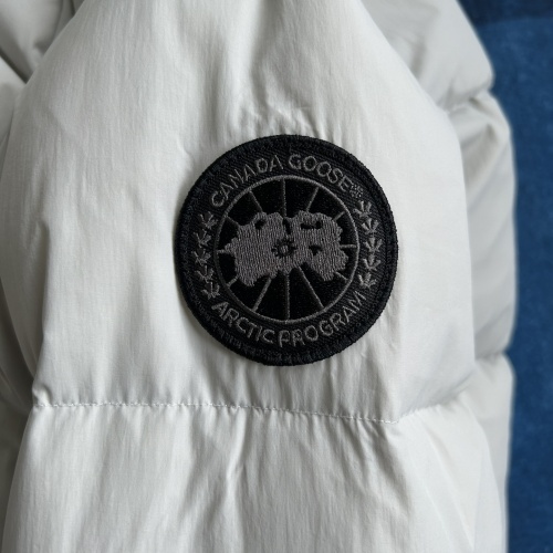 Replica Canada Goose Down Feather Coat Long Sleeved For Women #1251097 $190.00 USD for Wholesale