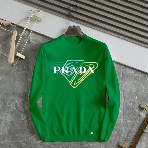 Wholesale Prada Sweater Long Sleeved For Men #1251125 $48.00 USD, Wholesale Quality Replica Prada Sweater