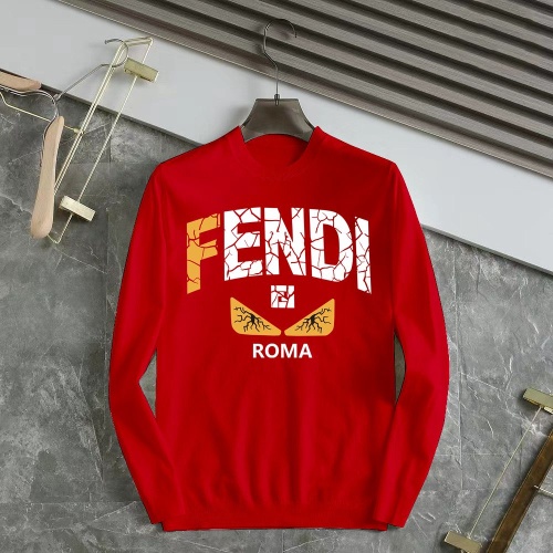 Wholesale Fendi Sweaters Long Sleeved For Men #1251133 $48.00 USD, Wholesale Quality Replica Fendi Sweaters