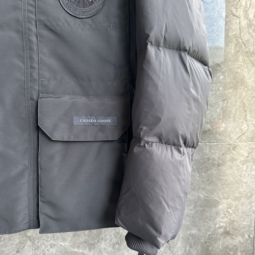 Replica Canada Goose Down Feather Coat Long Sleeved For Men #1251150 $185.00 USD for Wholesale