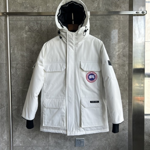 Wholesale Canada Goose Down Feather Coat Long Sleeved For Men #1251160 $205.00 USD, Wholesale Quality Replica Canada Goose Down Feather Coat