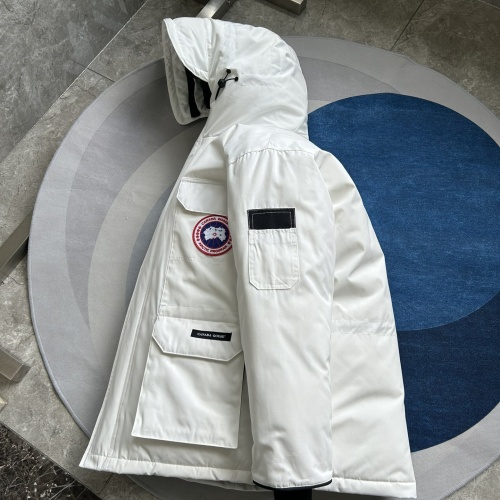 Replica Canada Goose Down Feather Coat Long Sleeved For Men #1251160 $205.00 USD for Wholesale