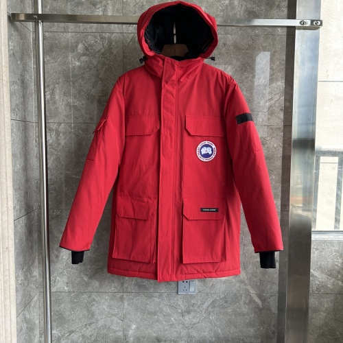 Wholesale Canada Goose Down Feather Coat Long Sleeved For Men #1251175 $205.00 USD, Wholesale Quality Replica Canada Goose Down Feather Coat