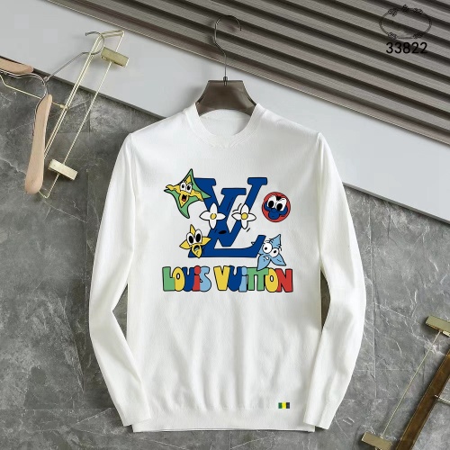 Wholesale Louis Vuitton LV Sweaters Long Sleeved For Men #1251199 $48.00 USD, Wholesale Quality Replica Louis Vuitton LV Sweaters