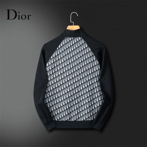 Replica Christian Dior Tracksuits Long Sleeved For Men #1251246 $85.00 USD for Wholesale