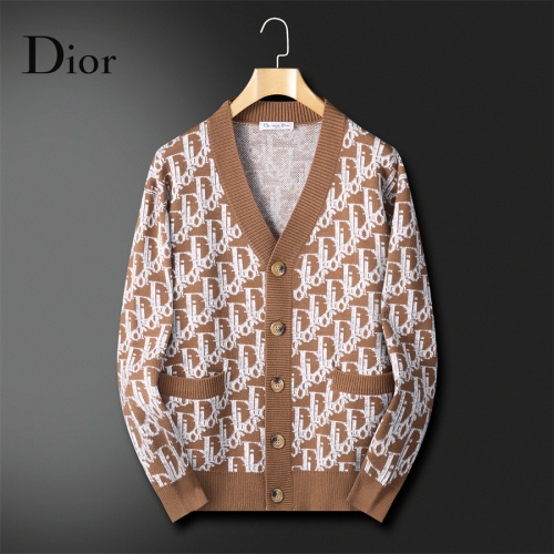 Wholesale Christian Dior Sweaters Long Sleeved For Men #1251260 $60.00 USD, Wholesale Quality Replica Christian Dior Sweaters