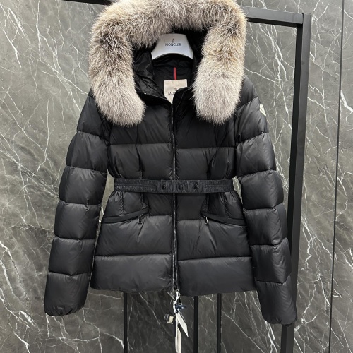 Wholesale Moncler Down Feather Coat Long Sleeved For Women #1251267 $230.00 USD, Wholesale Quality Replica Moncler Down Feather Coat