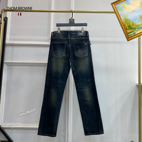 Replica Thom Browne TB Jeans For Men #1251280 $48.00 USD for Wholesale