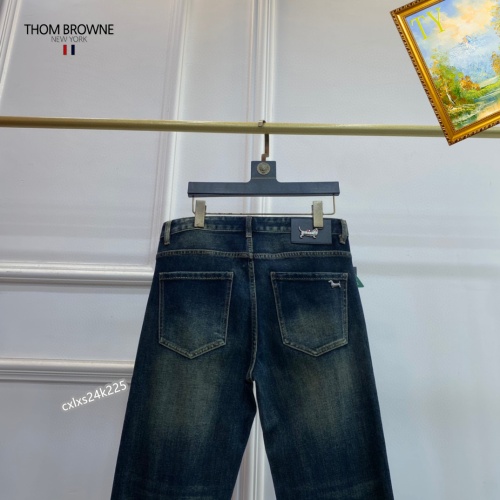 Replica Thom Browne TB Jeans For Men #1251280 $48.00 USD for Wholesale