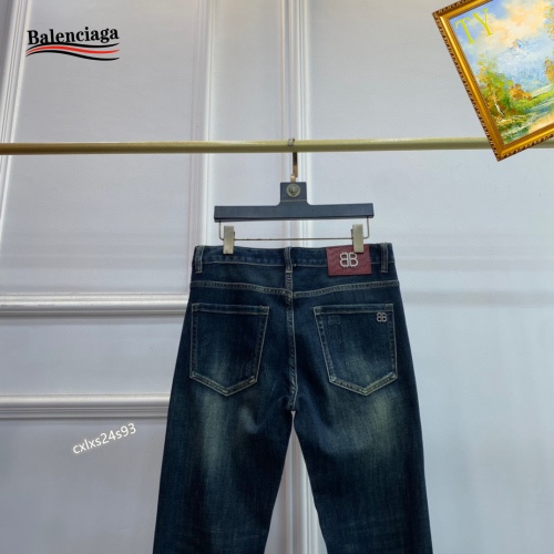 Replica Balenciaga Jeans For Men #1251286 $48.00 USD for Wholesale