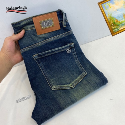 Wholesale Balenciaga Jeans For Men #1251290 $48.00 USD, Wholesale Quality Replica Balenciaga Jeans