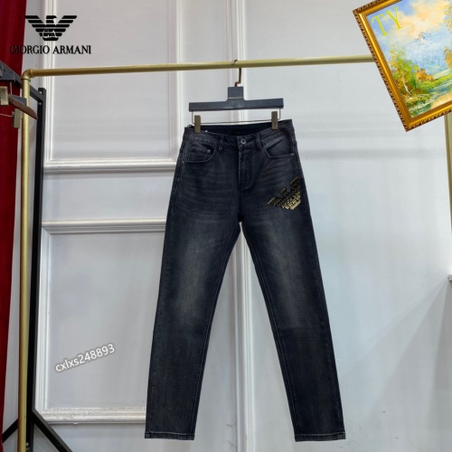 Replica Armani Jeans For Men #1251298 $48.00 USD for Wholesale