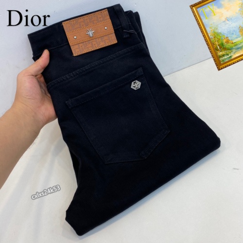 Wholesale Christian Dior Jeans For Men #1251300 $48.00 USD, Wholesale Quality Replica Christian Dior Jeans