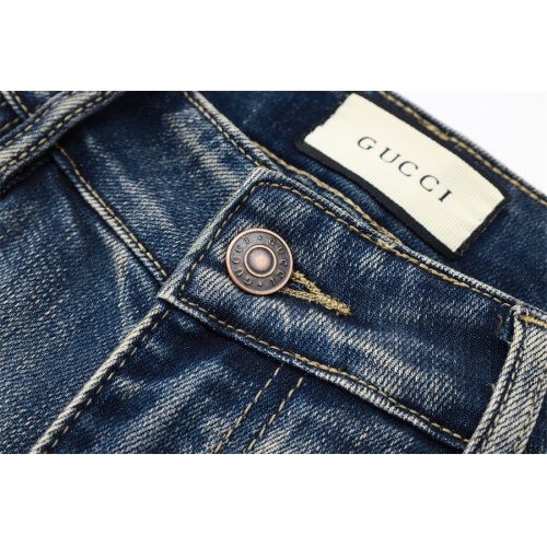 Replica Gucci Jeans For Men #1251302 $42.00 USD for Wholesale