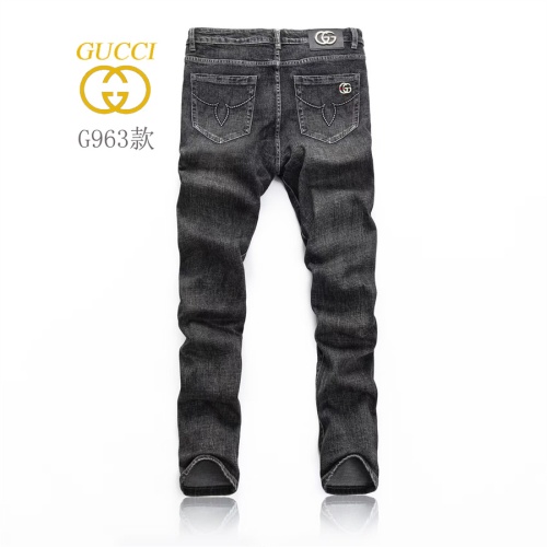 Replica Gucci Jeans For Men #1251303 $42.00 USD for Wholesale