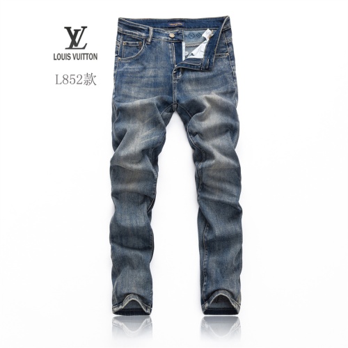 Replica Louis Vuitton LV Jeans For Men #1251305 $42.00 USD for Wholesale