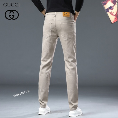 Replica Gucci Jeans For Men #1251317 $42.00 USD for Wholesale