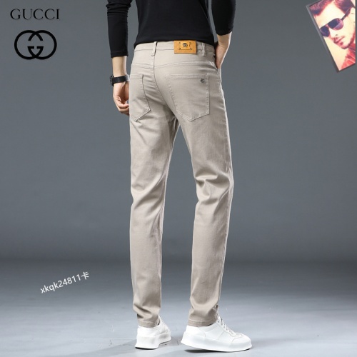 Replica Gucci Jeans For Men #1251317 $42.00 USD for Wholesale