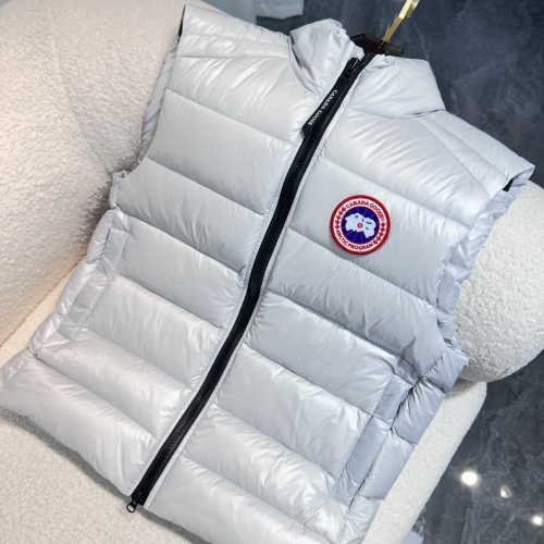 Replica Canada Goose Down Vest Sleeveless For Men #1251318 $118.00 USD for Wholesale