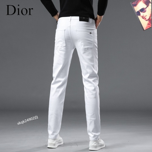 Replica Christian Dior Jeans For Men #1251320 $42.00 USD for Wholesale