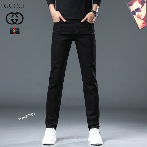 Replica Gucci Jeans For Men #1251326 $42.00 USD for Wholesale