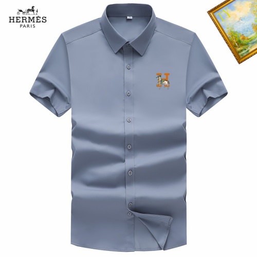 Wholesale Hermes Shirts Short Sleeved For Unisex #1251337 $38.00 USD, Wholesale Quality Replica Hermes Shirts