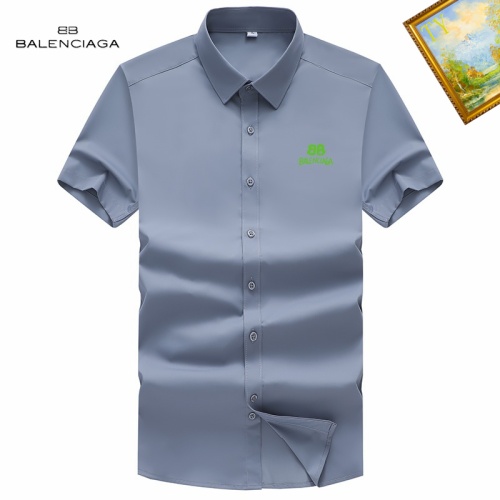 Wholesale Balenciaga Shirts Short Sleeved For Unisex #1251346 $38.00 USD, Wholesale Quality Replica Balenciaga Shirts