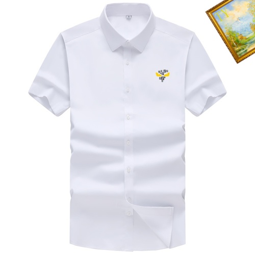 Wholesale Fendi Shirts Short Sleeved For Unisex #1251363 $38.00 USD, Wholesale Quality Replica Fendi Shirts