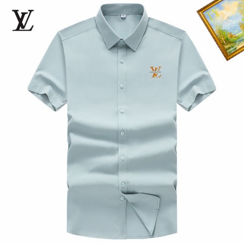 Wholesale Louis Vuitton LV Shirts Short Sleeved For Unisex #1251370 $38.00 USD, Wholesale Quality Replica Louis Vuitton LV Shirts