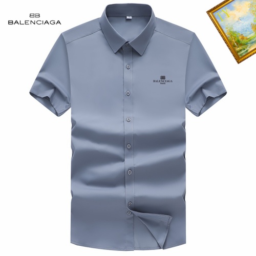 Wholesale Balenciaga Shirts Short Sleeved For Unisex #1251381 $38.00 USD, Wholesale Quality Replica Balenciaga Shirts