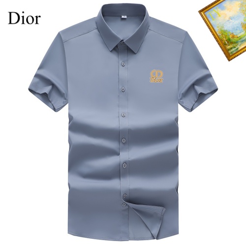 Wholesale Christian Dior Shirts Short Sleeved For Unisex #1251395 $38.00 USD, Wholesale Quality Replica Christian Dior Shirts