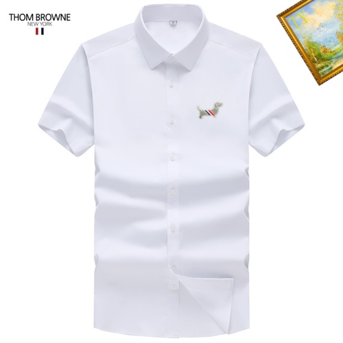 Wholesale Thom Browne TB Shirts Short Sleeved For Unisex #1251396 $38.00 USD, Wholesale Quality Replica Thom Browne TB Shirts