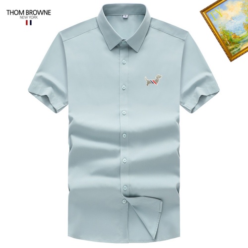 Wholesale Thom Browne TB Shirts Short Sleeved For Unisex #1251398 $38.00 USD, Wholesale Quality Replica Thom Browne TB Shirts