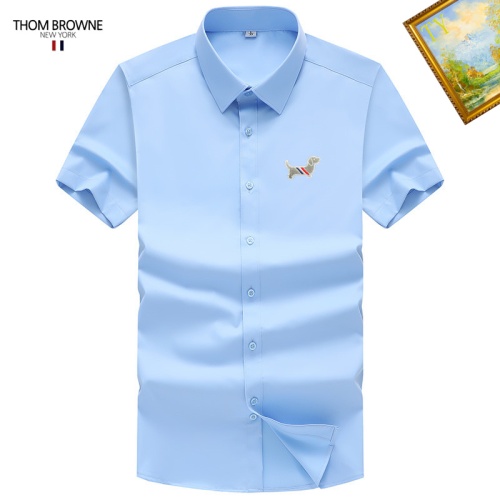 Wholesale Thom Browne TB Shirts Short Sleeved For Unisex #1251399 $38.00 USD, Wholesale Quality Replica Thom Browne TB Shirts