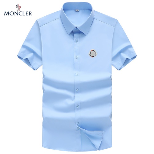 Wholesale Moncler Shirts Short Sleeved For Unisex #1251404 $38.00 USD, Wholesale Quality Replica Moncler Shirts